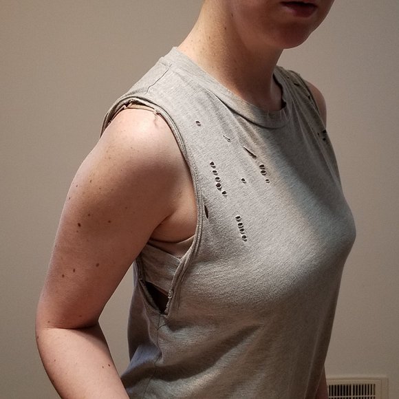 Lush Grey Tank Top - Picture 5 of 6